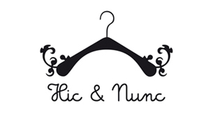 Création du logo, des affiches de la charte graphique du site internet de Hic & Nunc, concept de boutique éphémère à Strasbourg, 2009-2010.Voir les déclinaisons —>Voir le site —>