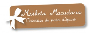 Conception d'une carte de visite —> pour Marketa Macudova, créatrice de pain d'épices.