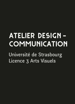 Enseignante à l'Unistra depuis 2013, j'anime l'atelier Design communication auprès des L3. Nous travaillons sur l'identité visuelle, la charte graphique et la mise en page.
Voir des projets d'étudiants —>